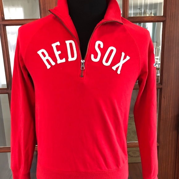 Red Sox 47 Quarter Zip Fleece Like New - Picture 1 of 7